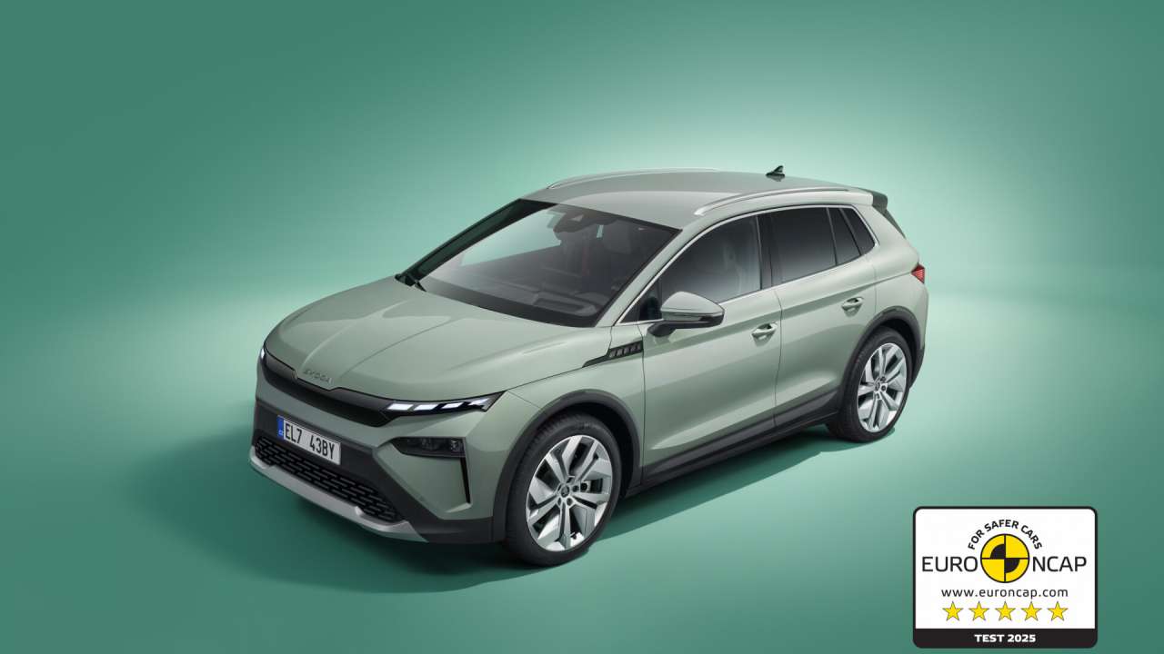 Škoda Elroq z pięcioma gwiazdkami Euro NCAP. Enyaq i Octavia utrzymują najwyższe wyniki