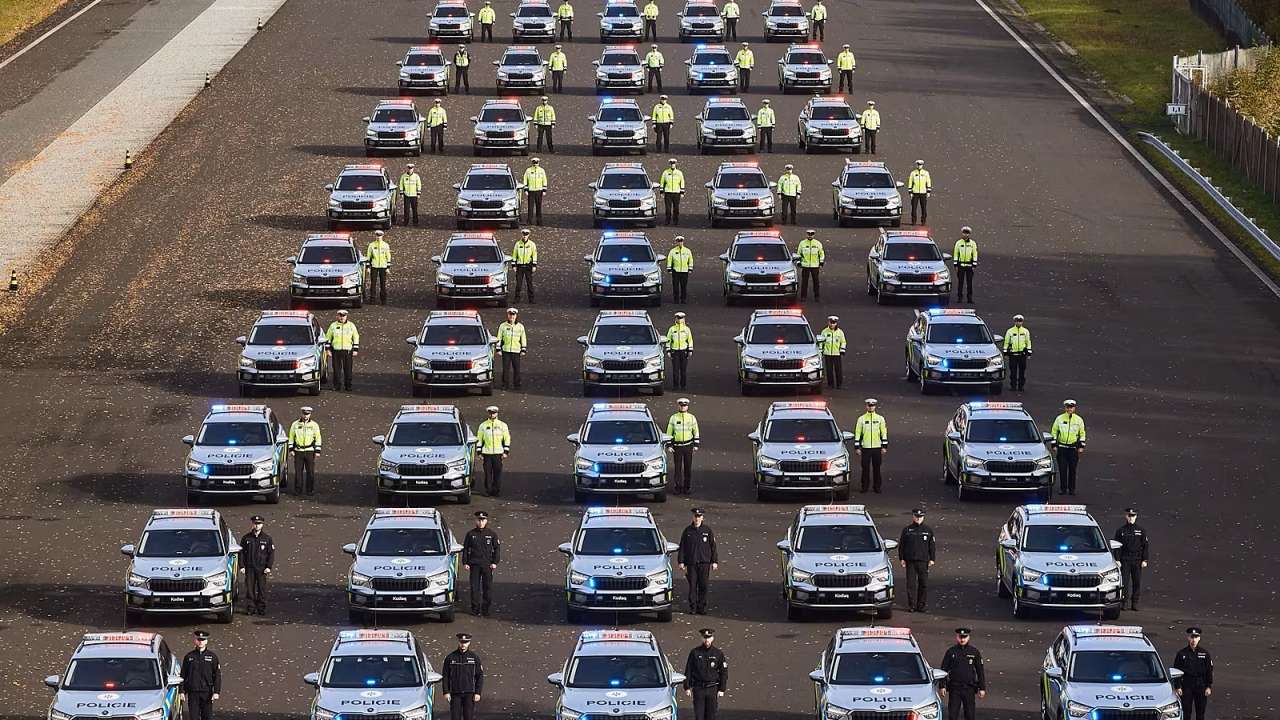 Škoda Kodiaq w czeskiej policji mylii wyglądem. Pod nadwoziem wersji podstawowej - silnik RS