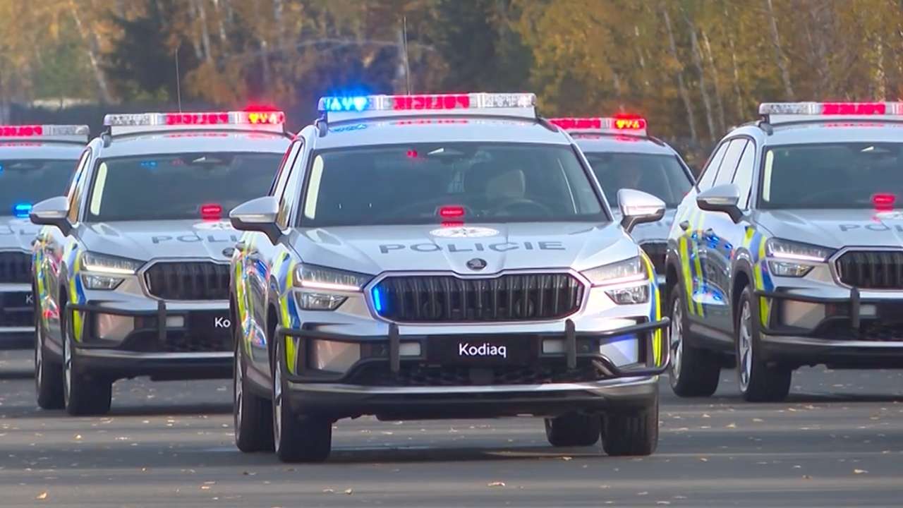 Škoda Kodiaq w czeskiej policji mylii wyglądem. Pod nadwoziem wersji podstawowej - silnik RS