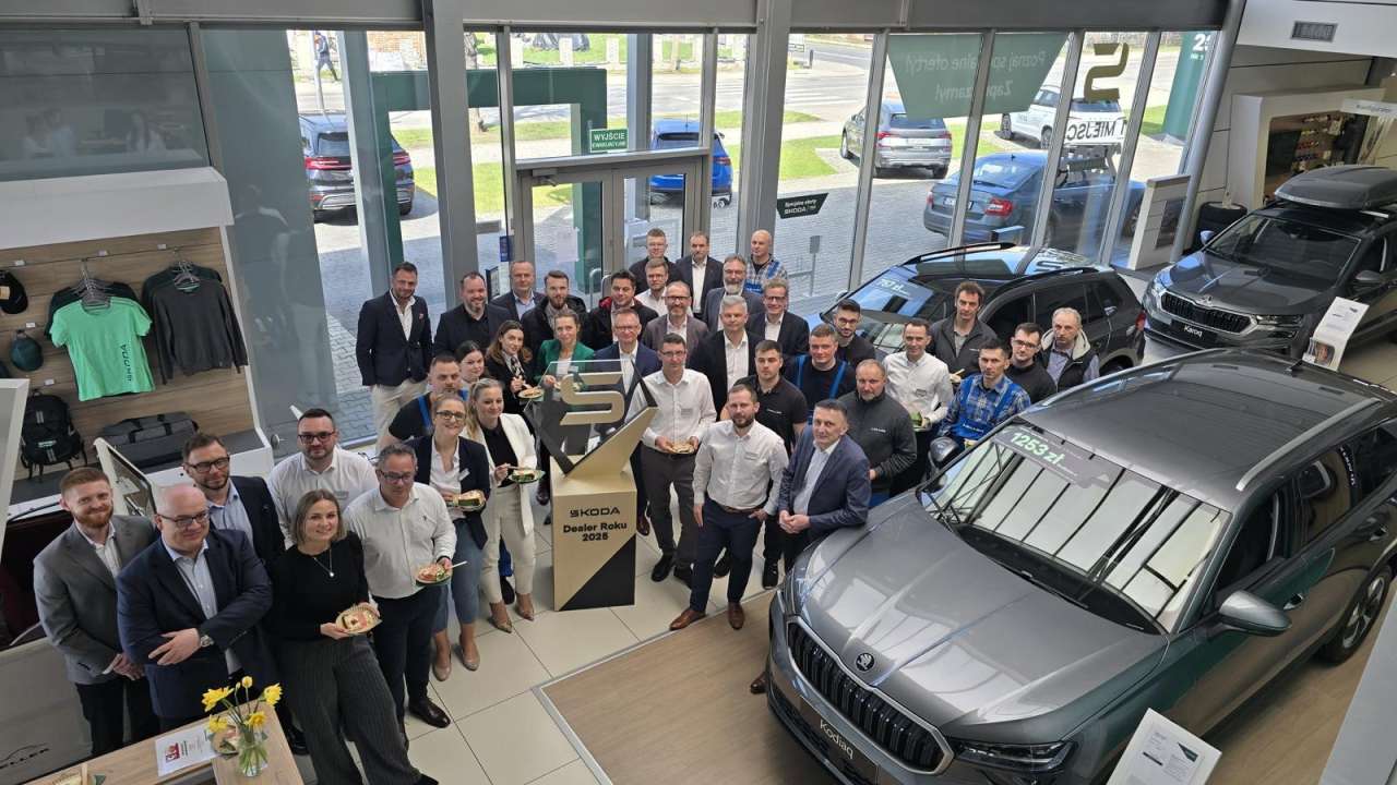 Konkurs Dealer Roku 2025 rozstrzygnięty. Oto najlepsi Dealerzy Škody w Polsce!