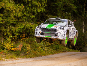 Nowa ŠKODA FABIA Rally2 – zespół ŠKODA Motorsport pracuje nad dopracowaniem balansu masy auta