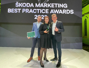 Polski dział marketingu ŠKODY nagrodzony w konkursie MARKETING BEST PRACTICE AWARDS 2022