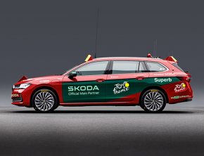 Škoda ponownie prowadzi peleton Tour de France