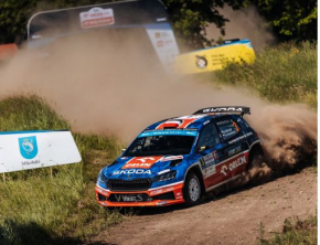 Miko Marczyk ponownie na podium Rajdu Polski!