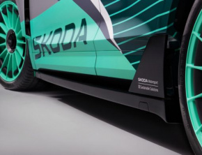 Nowy Enyaq RS Race. Koncepcyjny model wyścigowy z rewolucyjnymi pomysłami na jeszcze bardziej zrównoważoną produkcję samochodów