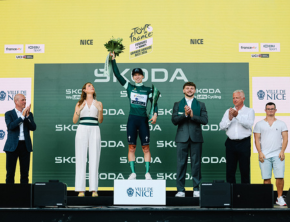 Lorena Wiebes otrzymała trofeum Škoda Design