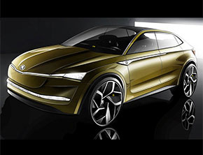 Przyszłość pod napięciem: elektryczna ŠKODA VISION E