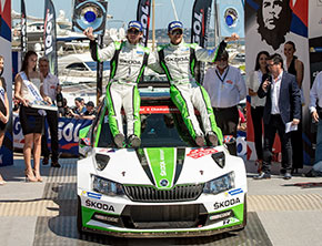 Rajd Francji: Zwycięstwo Andreasa Mikkelsena. Zawodnicy ŠKODY liderami w klasyfikacji WRC 2