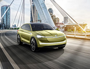 ŠKODA VISION E na pierwszych zdjęciach
