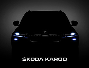 Pierwsze zdjęcia ŠKODY KAROQ: wyrazisty design nowego SUV-a