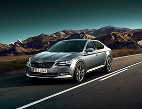 ŠKODA SUPERB z nowym wyposażeniem