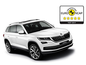 ŠKODA KODIAQ z pięcioma gwiazdkami w teście Euro NCAP