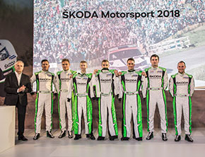 ŠKODA Motorsport stawia w 2018 roku na młodych kierowców