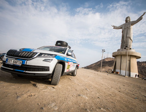 KODIAQ 4x4 jako pierwsza ŠKODA dojechał na metę Rajdu Dakar