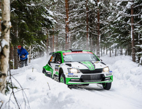 Rajd Szwecji: obie załogi ŠKODA Motorsport kończą zmagania na podium
