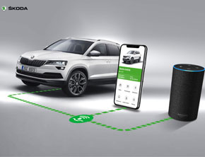 ŠKODA ułatwia komunikację kierowcom dzięki asystentce głosowej Alexa