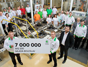 ŠKODA wyprodukowała 7 milionów egzemplarzy skrzyni biegów MQ 200