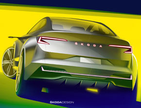 ŠKODA zaprezentuje elektryczny samochód koncepcyjny VISION iV