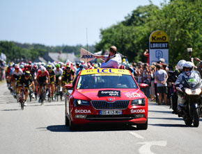 ŠKODA po raz 16. sponsoruje Tour de France pozostając głównym partnerem kolarskiego wyścigu