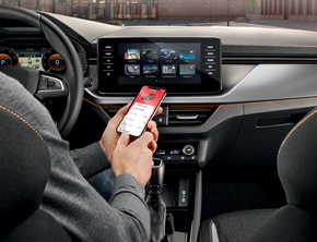 ŠKODA Connect łączy wszystkie niezbędne informacje w jednej aplikacji