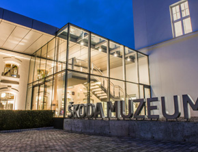 Wirtualne zwiedzanie Muzeum ŠKODY i rodzinnego domu Ferdynarda Porsche