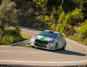 ŠKODA FABIA Rally2 nowej generacji czerpie z wyjątkowej aerodynamiki samochodu seryjnego