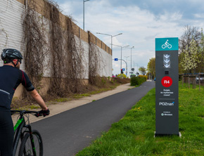 Totem rowerowy od ŠKODY, czyli interaktywny przewodnik dla rowerzystów