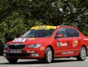 Škoda Superb na Tour de France