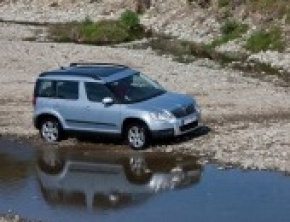 Skoda Yeti samochodem roku 2010 w Czechach