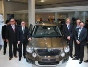 Skoda Auto na wystawie motoryzacyjnej w Delhi 