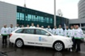 ŠKODA Citigo na Mistrzostwach Świata w Hokeju na Lodzie 2012