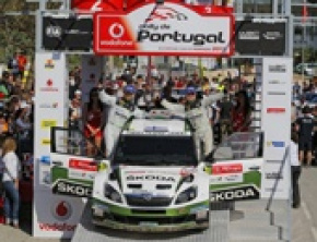 ŠKODA wygrywa w Rajdzie Portugalii