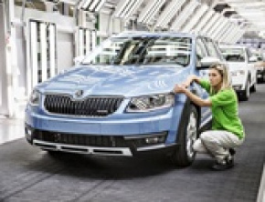 Pierwsze modele ŠKODY Octavia Scout już gotowe