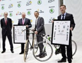 ŠKODA wzmacnia zaangażowanie w kolarstwie: nowy oficjalny partner zielonej koszulki w Tour de France i La Vuelta