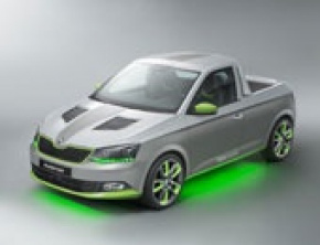 Wesołe auto stażystów: Pickup ŠKODA FUNstar