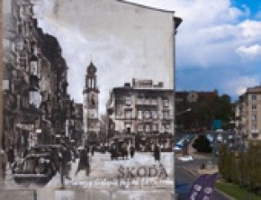 ŠKODA tworzy historię już od 1895 roku. Powstaje mural przy al. Marcinkowskiego w Poznaniu